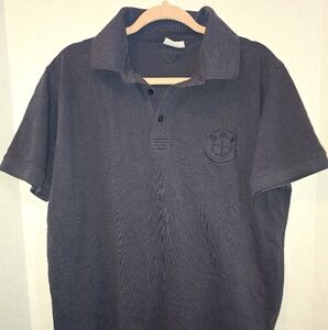 BMW Men's Polo Shirt in Dark Gray
